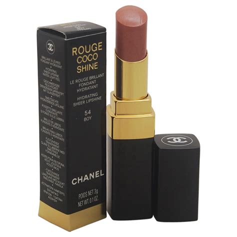 chanel rouge coco shine 54 boy|chanel rouge coco shine review.